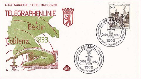 Ersttagsbrief, Deutsche Post 1983
