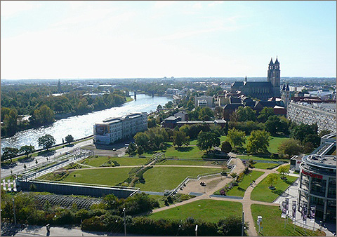 Magdeburg, Stadtansicht