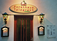 Restaurant Forsthaus Telegraph, Eingang