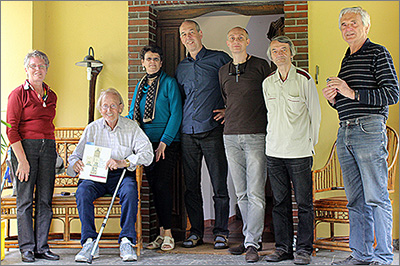 Teilnehmer der Telegraphenreise im Mai 2015